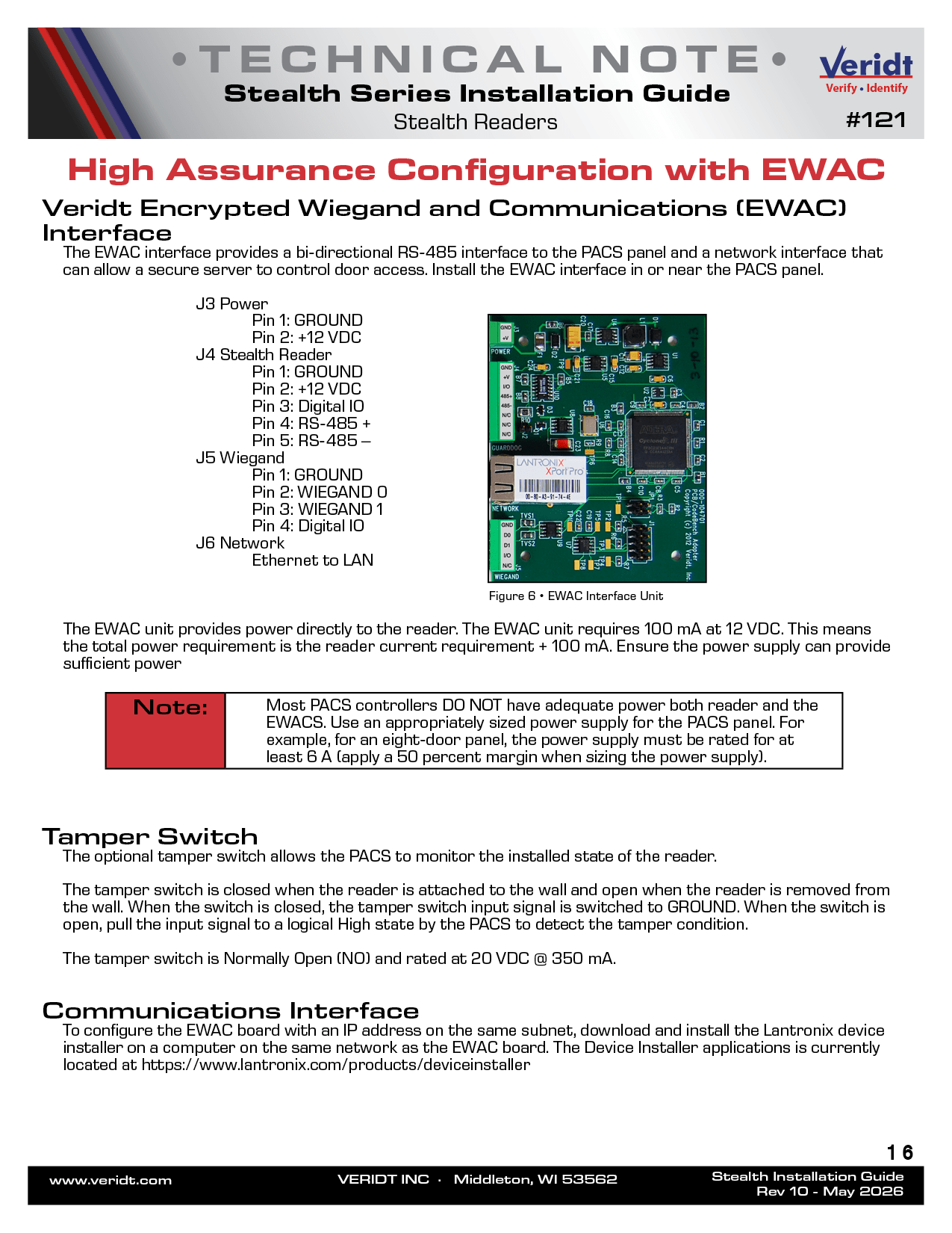 #121 Stealth Series Installation Guide